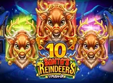 10 Santas Reindeers logo