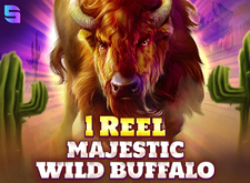 1 Reel Majestic Wild Buffalo logo