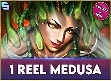 1 Reel Medusa logo