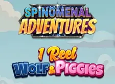1 Reel Wolf and Piggies logo