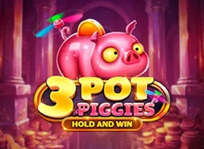 3 Pot Piggies Hold and Win logo