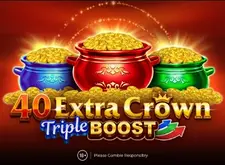 40 Extra Crown Triple Boost Golden Coins Link logo