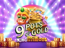 9 Pots of Gold King Millions logo