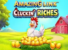 Amazing Link Cluckin Riches logo