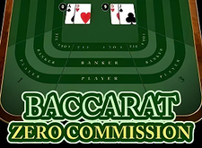 Baccarat Zero Commission logo