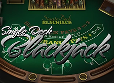 BetSoft Single Deck Blackjack logo