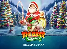 Big Bass Christmas Frozen Lake logo