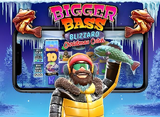 Bigger Bass Blizzard Christmas Catch logo