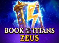 Book of the Titans Zeus logo
