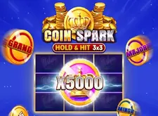 Coin Spark Hold and Hit 3x3 logo