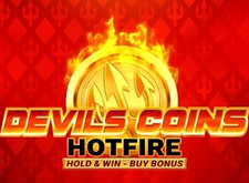 Devils Coins Hotfire Hold and Win logo