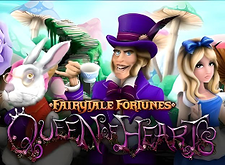 Fairytale Fortunes Queen of Hearts logo