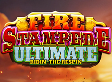 Fire Stampede Ultimate Ridin The Respin logo