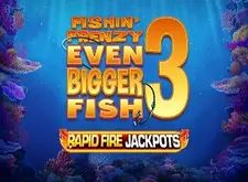 Fishin Frenzy Even Bigger Fish 3 Rapid Fire Jackpots logo