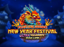 Floating Dragon New Year Festival Ultra Megaways Hold and Spin logo