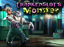 Frankenslots Monster logo
