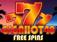 Giga Hot 40 Free Spins logo