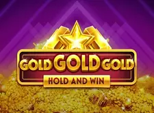 Gold Gold Gold Hold and Win logo