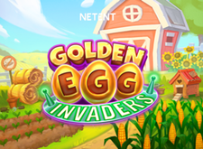 Golden Egg Invaders logo