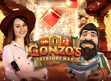 Gonzos Treasure Map logo