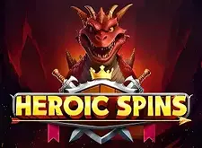 Heroic Spins logo