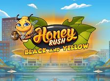 Honey Rush Black and Yellow logo