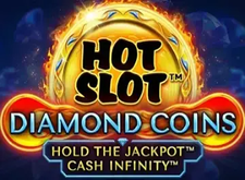 Hot Slot Diamond Coins Hold The Jackpot Cash Infinity logo