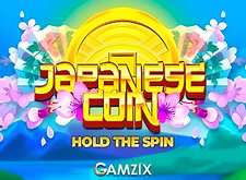 Japanese Coin Hold The Spin logo