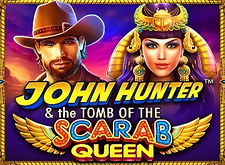 John Hunter and the Tomb of the Scarab Queen logo