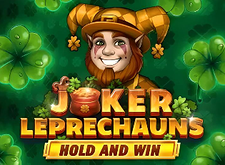 Joker Leprechauns Hold and Win logo