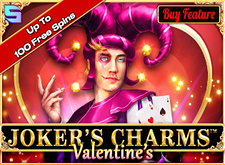 Jokers Charms Valentines logo