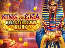 King of Giza Mega Cash Collect and Link logo