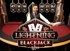 Lightning Blackjack logo