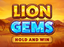 Lion Gems Hold and Win logo