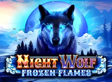 Night Wolf Frozen Flames logo