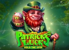 Patricks Luck Hold and Spin logo