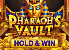 Pharaohs Vault Hold and Win logo