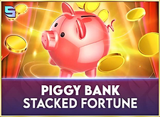 Piggy Bank Stacked Fortune logo