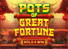 Pots of Great Fortune Hold and Win logo