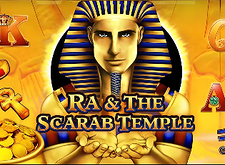 Ra and the Scarab Temple logo