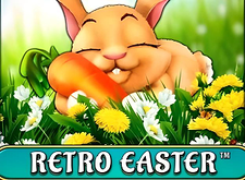 Retro Easter logo