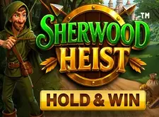 Sherwood Heist Hold and Win logo