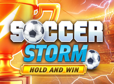 Soccer Storm Hold and Win logo