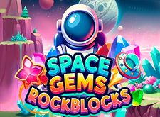 Space Gems Rockblocks logo