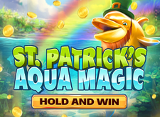 St Patricks Aqua Magic Hold and Win logo