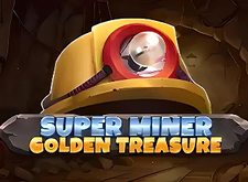 Super Miner Golden Treasure logo