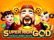 Super Rich God logo