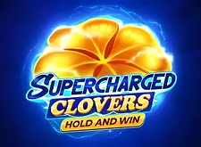 Supercharged Clovers Hold and Win logo