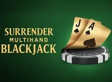 Surrender Multihand Blackjack logo