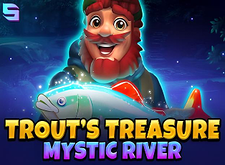 Trouts Treasures Mystic River logo